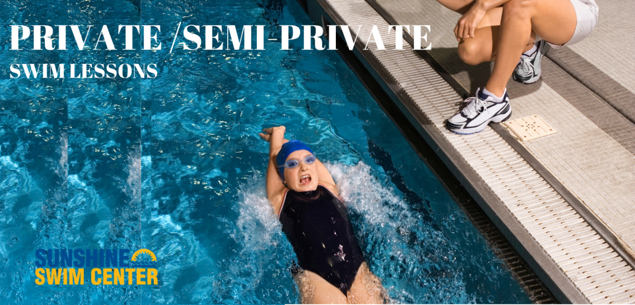 private swimming lessons fees